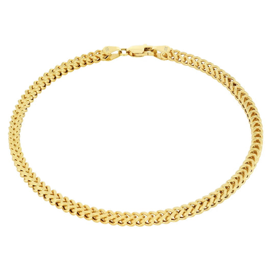 10k Gold Franco Bracelet