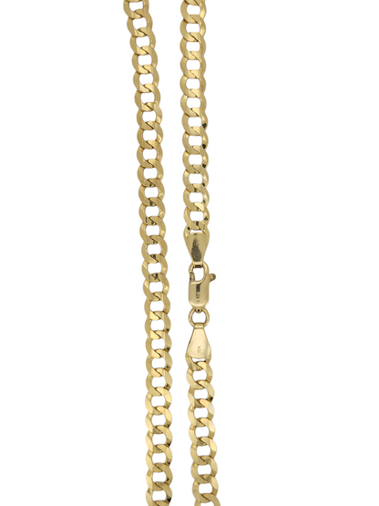 10K Gold Cuban Chain. 20in . 6mm