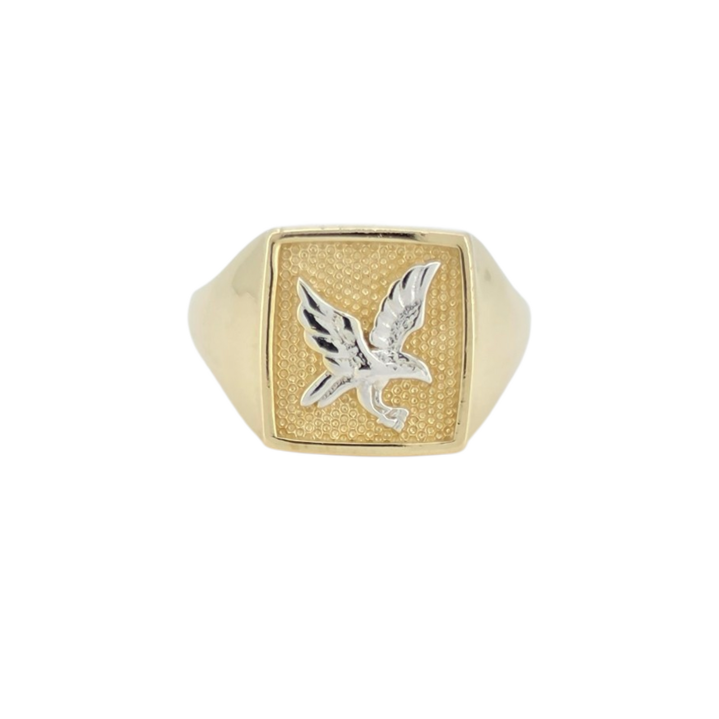 10K Gold Ring Eagle. Size 10.5