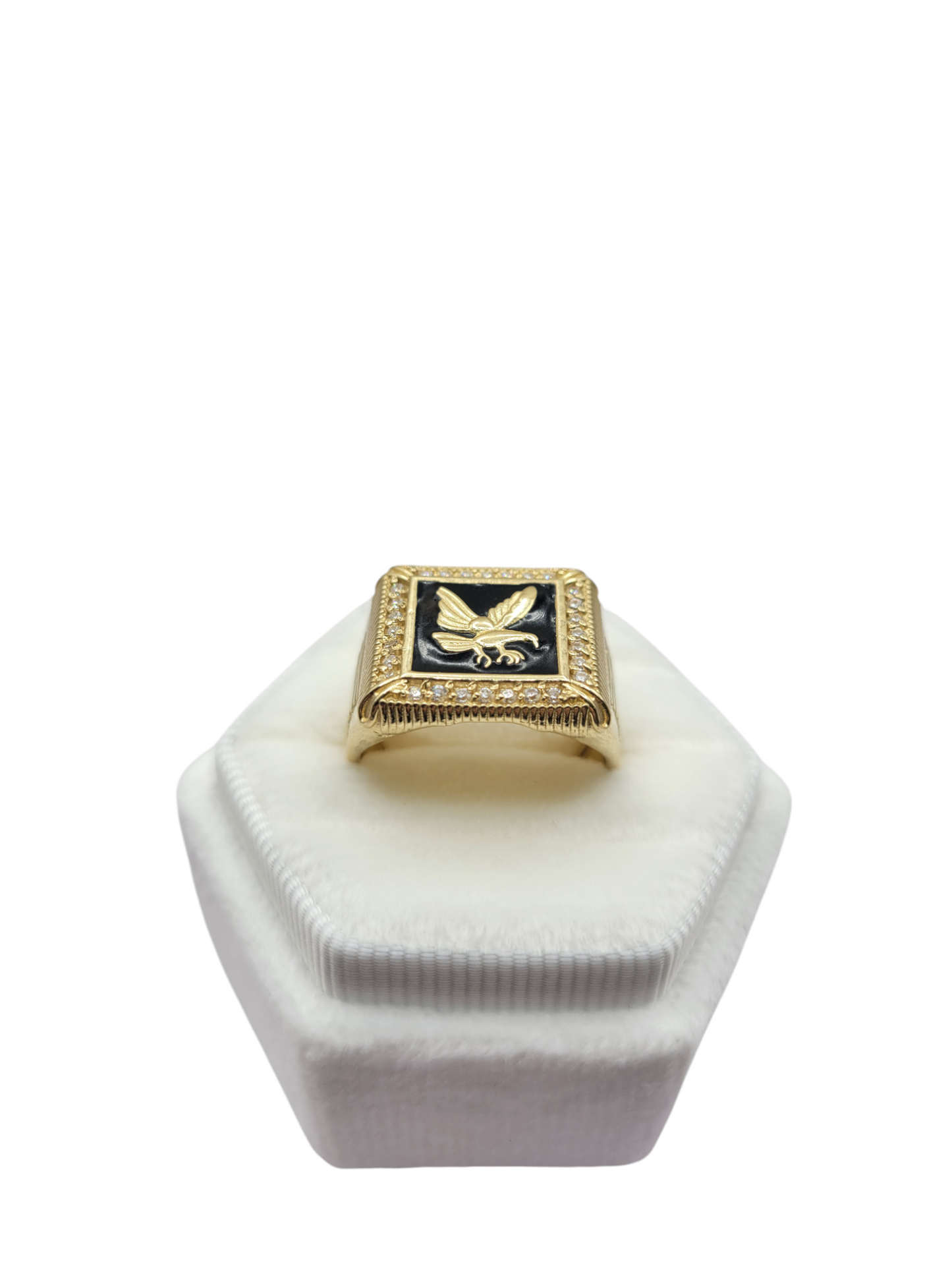 10K gold ring. Eagle. Size 9.5