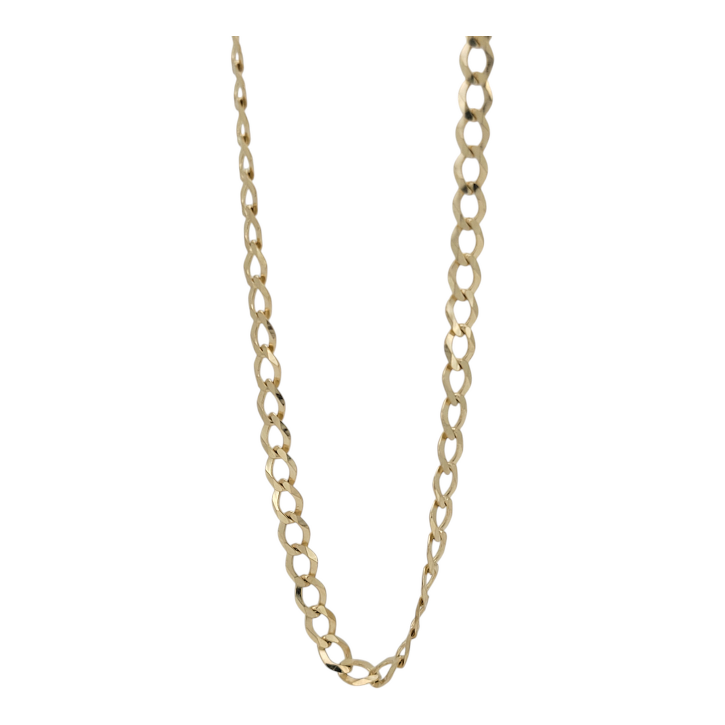10K gold Cuban link chains. Solid. 20in. 3mm