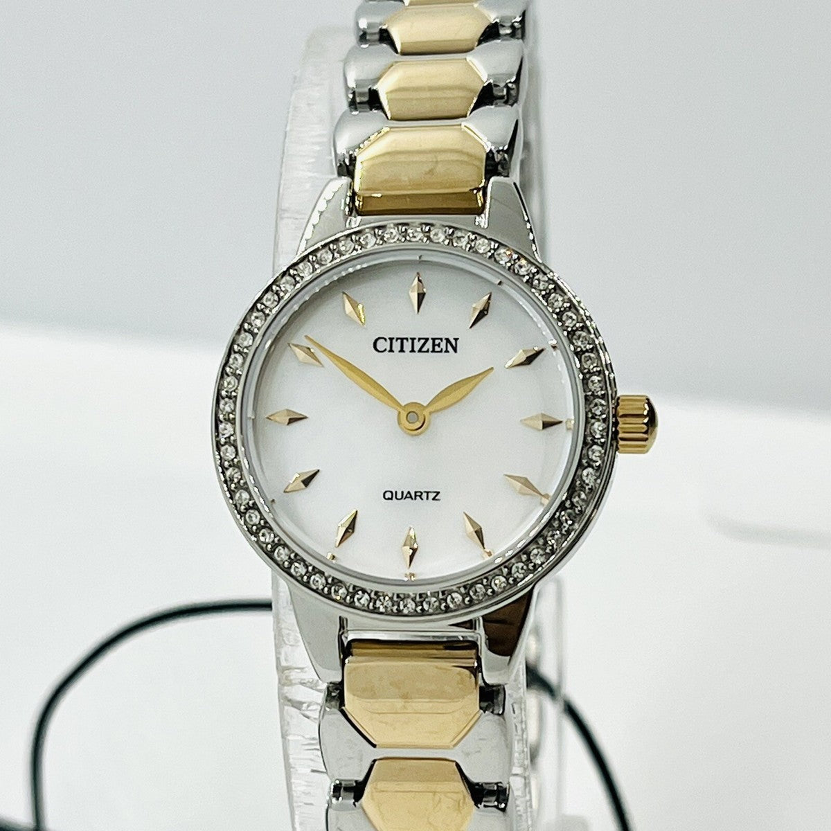 Citizen Quartz Womens Watch, Stainless Steel, Crystal