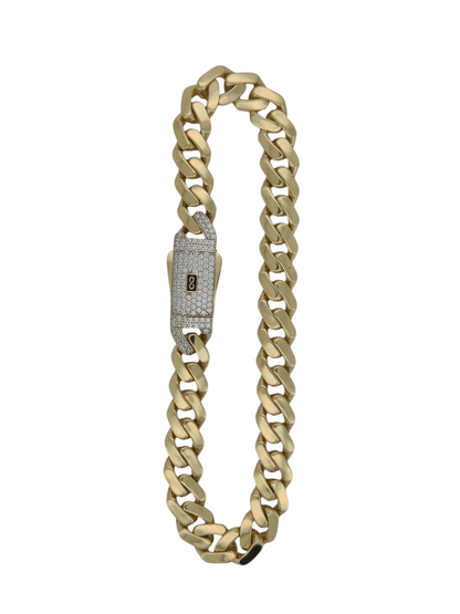 Cuban bracelet 10k gold
