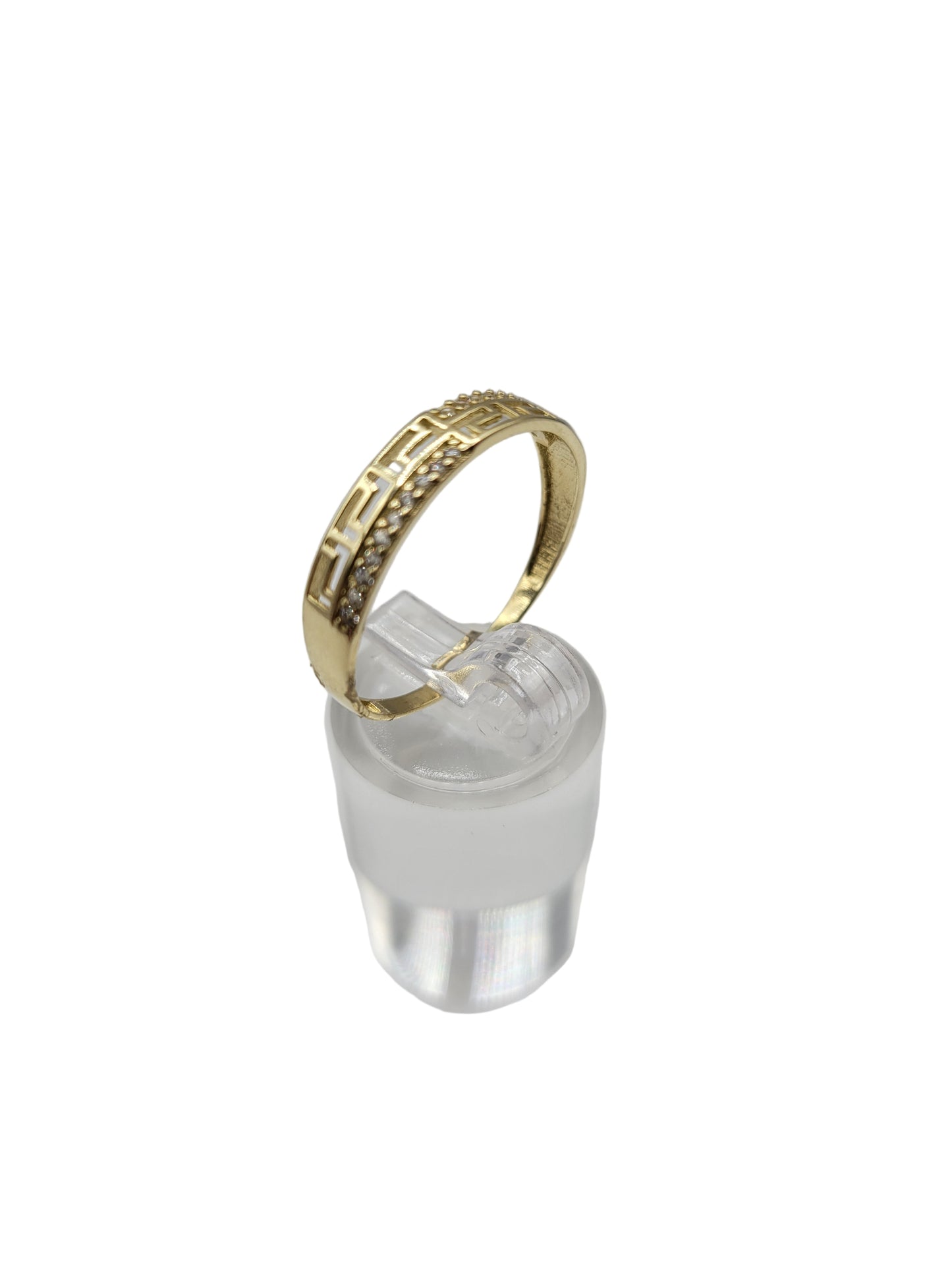 10K gold engagement ring. Band. Size 11