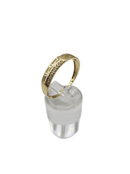 10K gold engagement ring. Band. Size 11