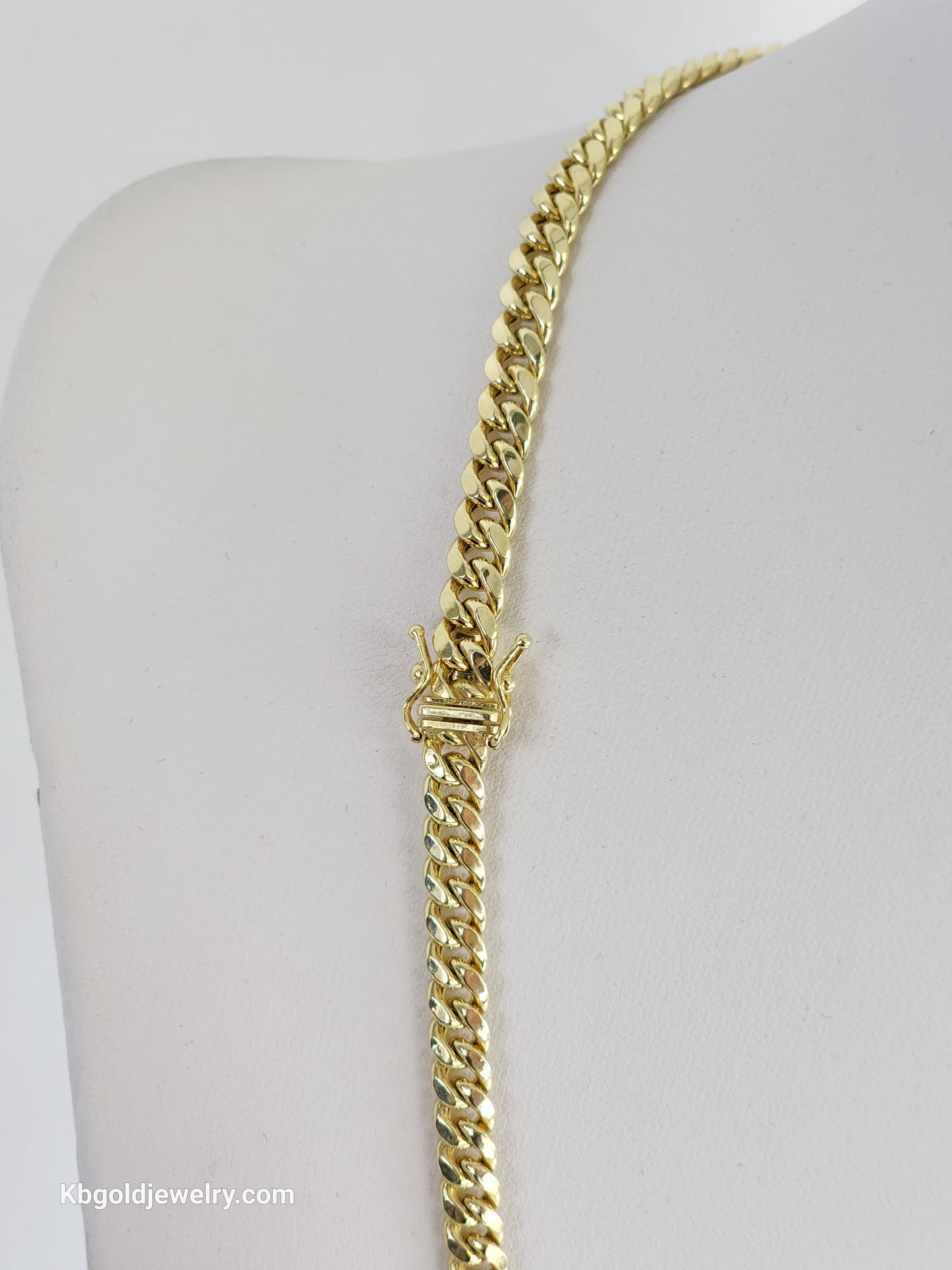 10k gold Cuban chain, size 22 and 18