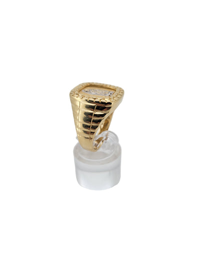 14K gold ring. Virgin of Guadalupe. Size 10