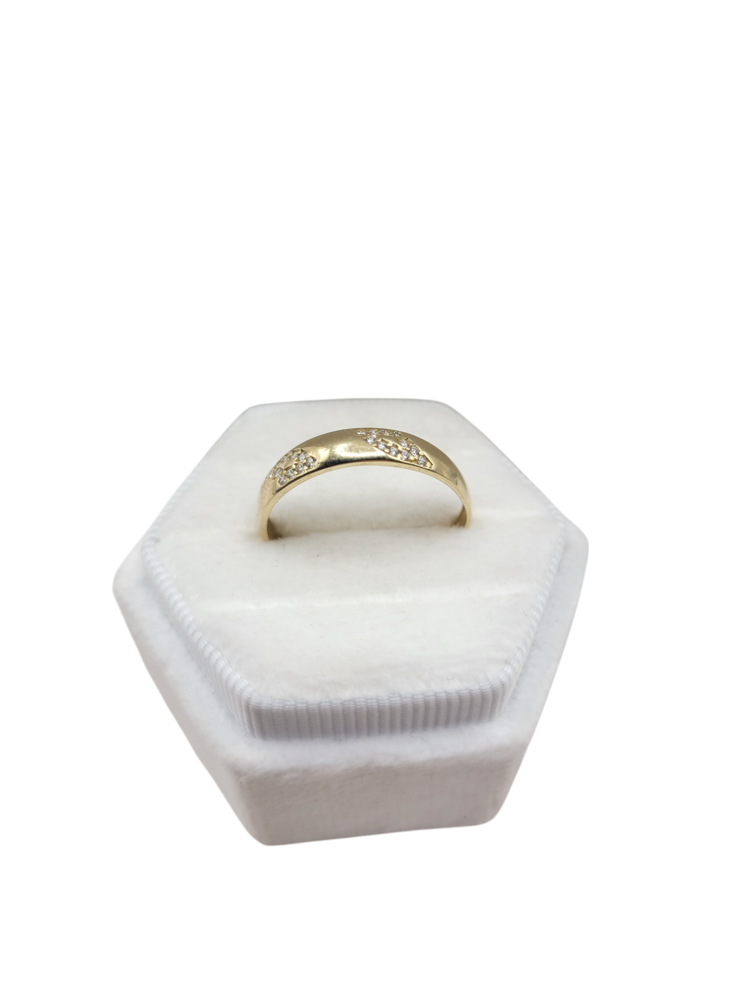 10K gold ring. Wedding band. Size 11.