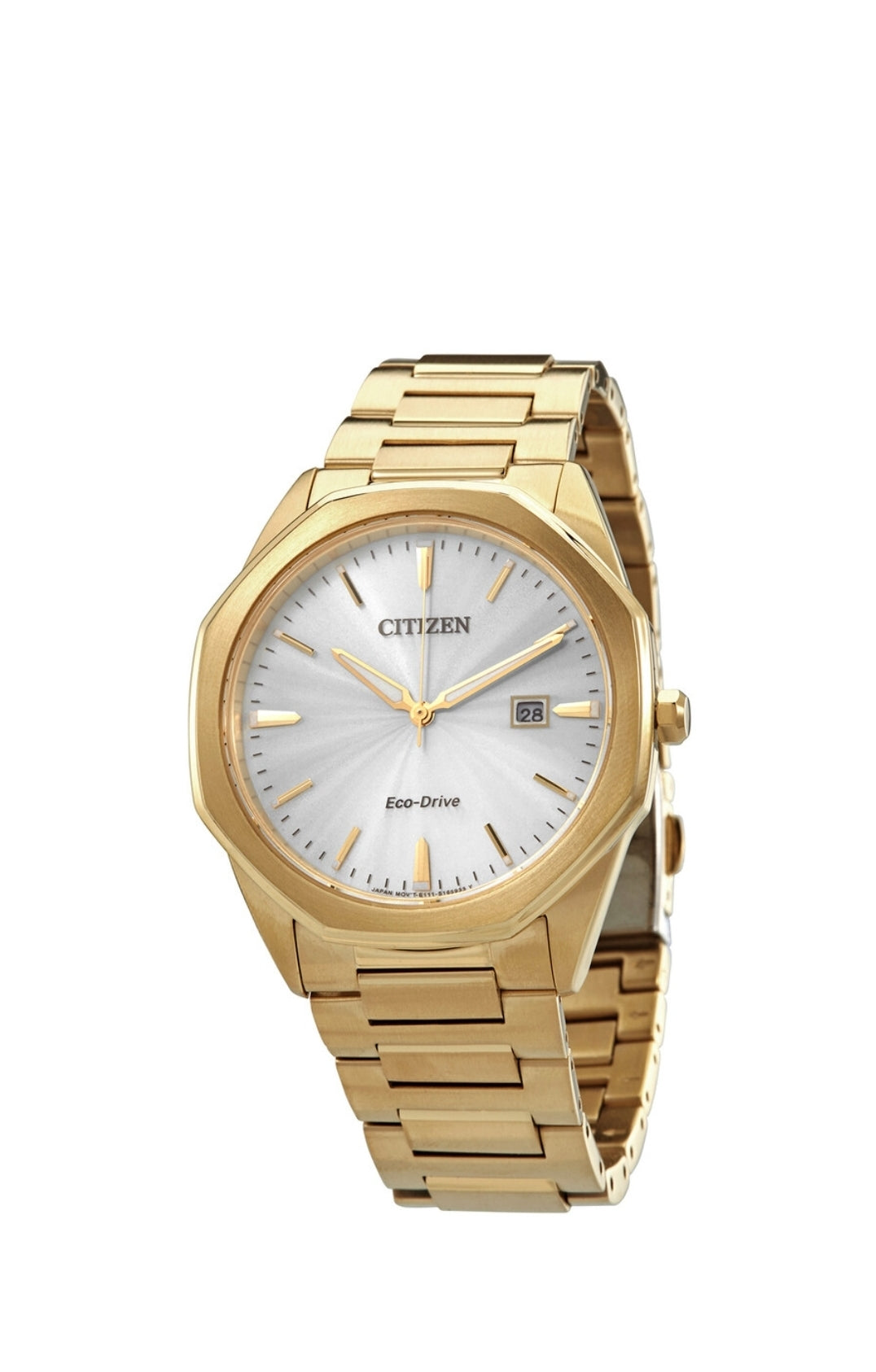 Citizen 
Eco-Drive Octagon Silver Dial Men Watch
Item No. BM7492-57A