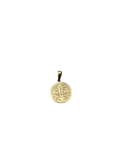 10K gold pendant. Small centenary