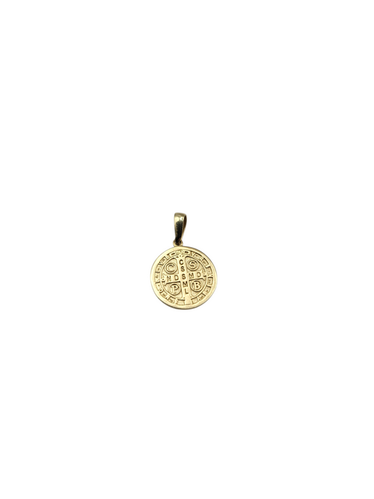 10K gold pendant. Small centenary