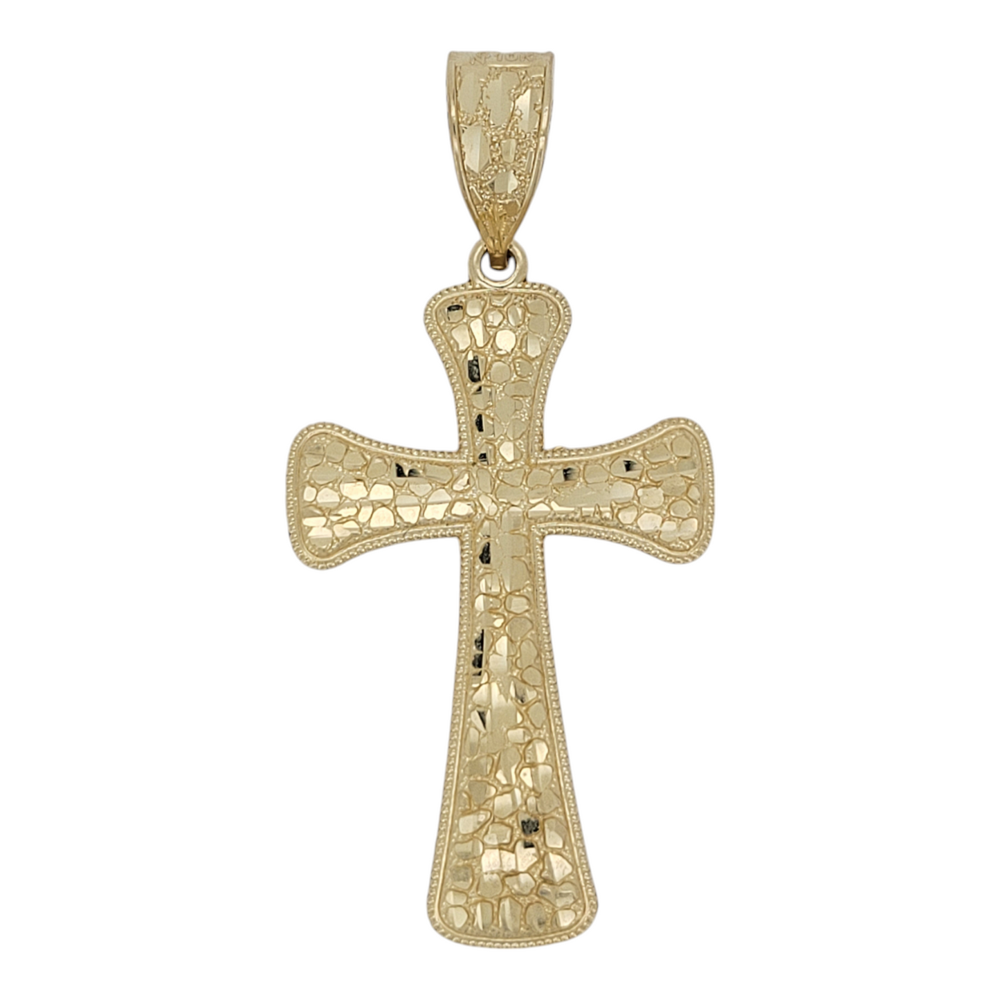 10K gold pendant. Egyptian cross.