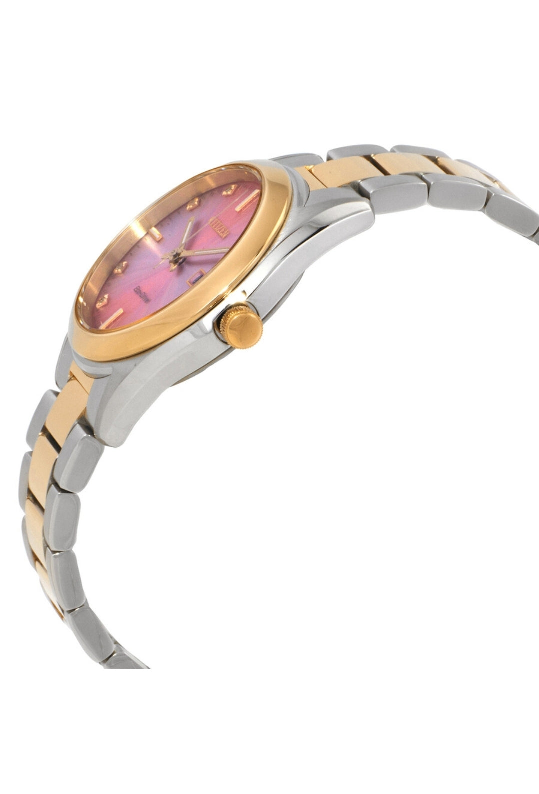 Citizen 
Diamond Pink Dial Watch
Item No. EW2706-58X