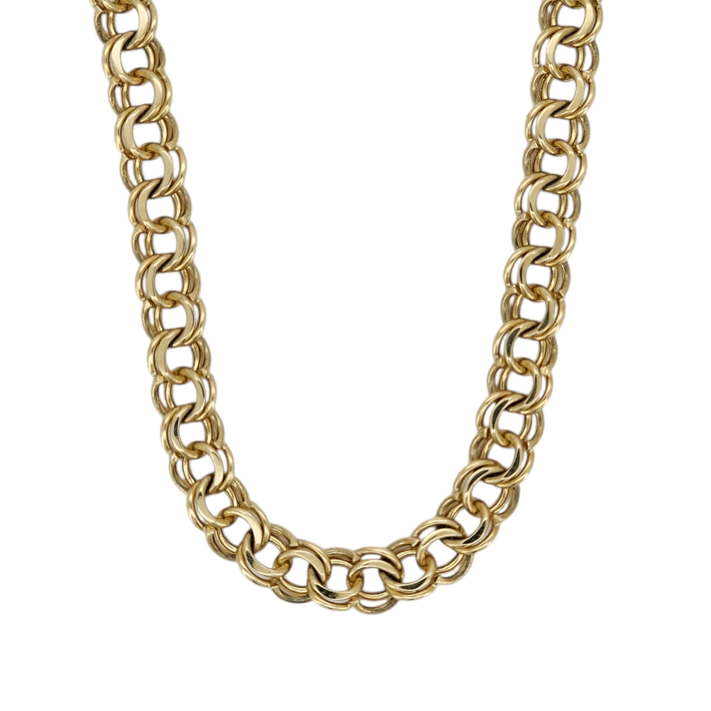 10k Gold Chino Link 24in 6mm