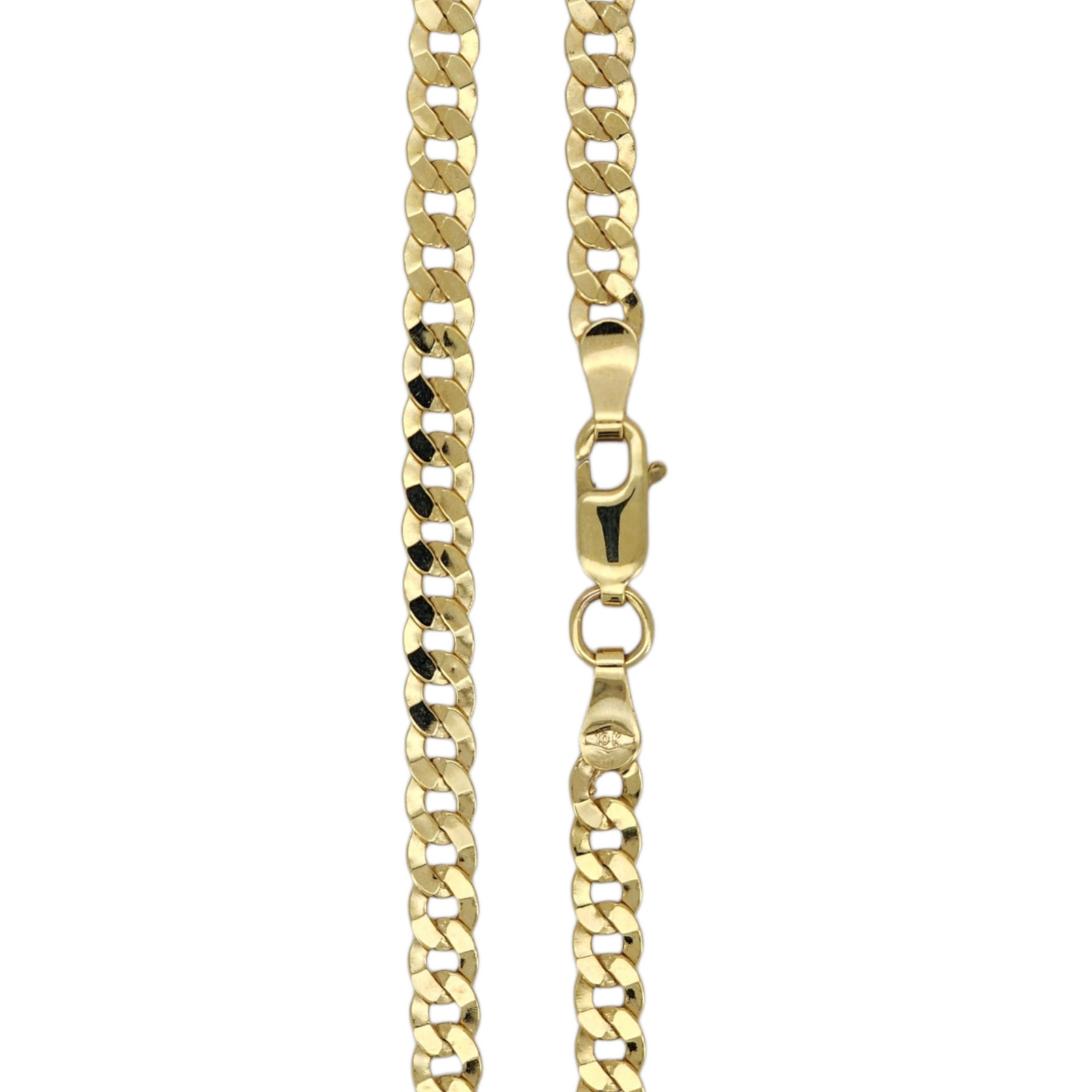 10k Gold Cuban Chain. 20in 4mm