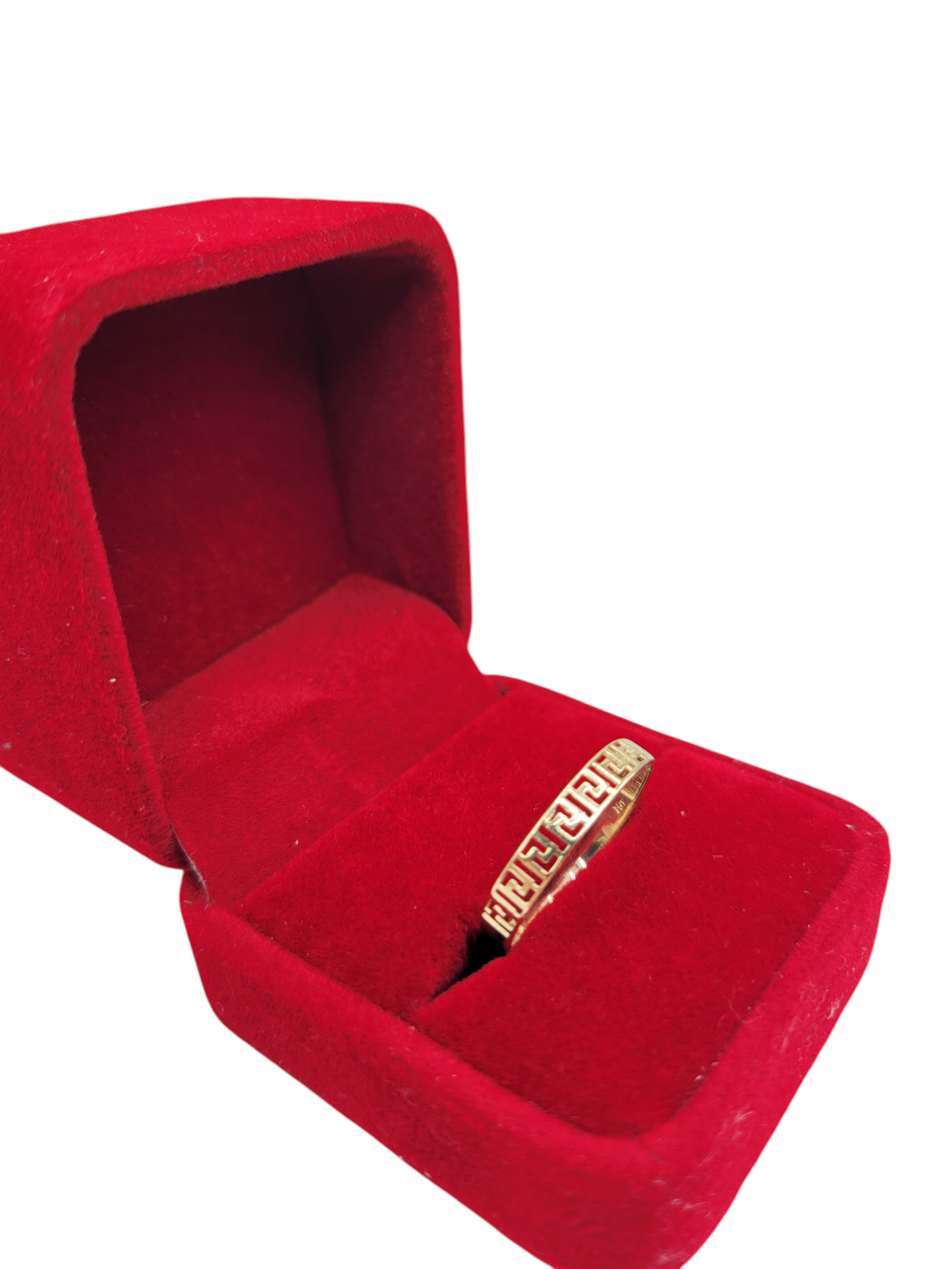 10K gold engagement rings. Trio for men and women. Size 8 y 10.5