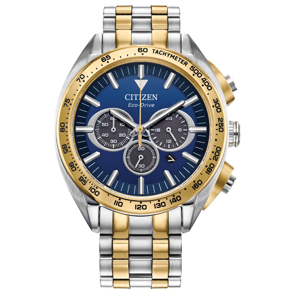 CITIZEN Eco-Drive Sport Luxury Carson Mens Stainless Steel. CA4544-53L