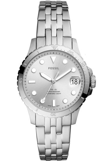 Fossil Women's Stainless Steel Silver Dial ES4744 Watch. 1 year free insurance